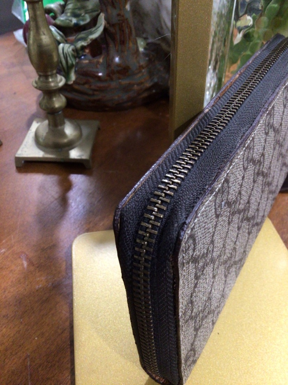 Gucci GG Canvas Zip Around Continental Wallet Monogram - Picture 4 of 8